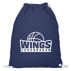GymBag WINGS Leverkusen - Baumwoll Gymsac-6057
