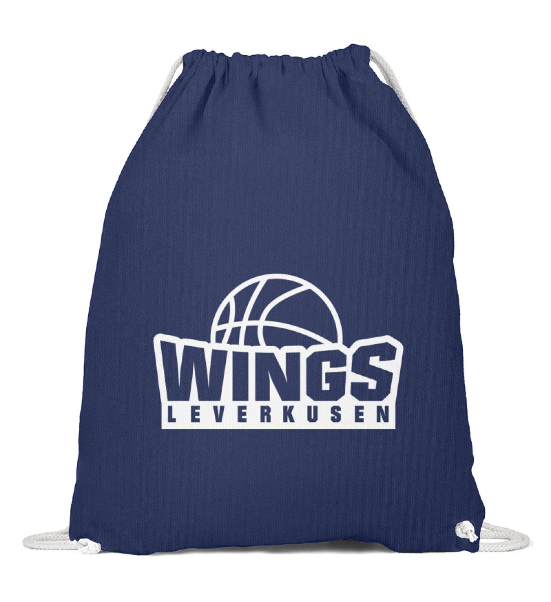 GymBag WINGS Leverkusen - Baumwoll Gymsac-6057