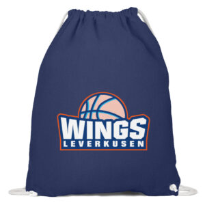 GymBag WINGS Leverkusen - Baumwoll Gymsac-6057